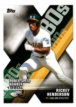 2020 Topps Decade of Dominance #DOD-19 Rickey Henderson