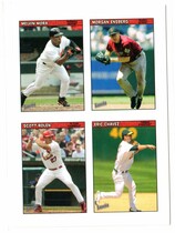 2006 Topps Bazooka 4 on 1 Stickers #21 Melvin Mora|Scott Rolen|Eric Chavez|Morgan Ensberg