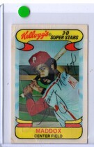 1978 Kelloggs Base Set #28 Garry Maddox