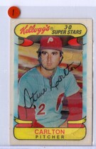 1978 Kelloggs Base Set #1 Steve Carlton