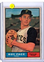 1961 Topps Base Set #370 Roy Face