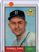 1961 Topps Base Set #459 Terry Fox