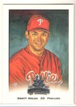 2002 Donruss Diamond Kings Base Set #21 Scott Rolen