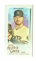2020 Topps Allen & Ginter Mini A&G Logo Back #244 Brandon Woodruff