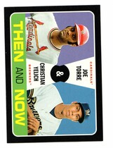 2020 Topps Heritage Then and Now #TN-9 Christian Yelich|Joe Torre