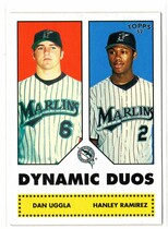 2006 Topps 52 Dynamic Duos #DD4 Hanley Ramirez|Dan Uggla
