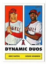 2006 Topps 52 Dynamic Duos #DD9 Howie Kendrick|Mike Napoli