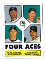 2006 Topps 52 Dynamic Duos #DD15 Ricky Nolasco|Scott Olsen|Josh Johnson|Anibal Sanchez