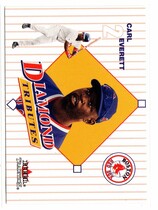 2001 Fleer Tradition Diamond Tribute #14DT Carl Everett