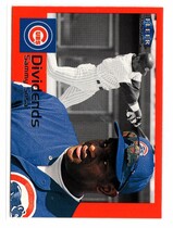2000 Fleer Tradition Dividends #8D Sammy Sosa