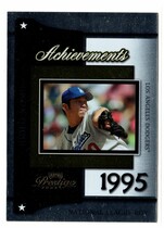 2004 Playoff Prestige Achievements #A-1 Hideo Nomo