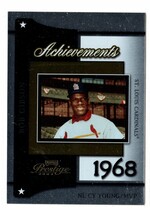 2004 Playoff Prestige Achievements #A-15 Bob Gibson