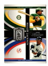 2005 Playoff Prestige Changing Stripes #C-25 Reggie Jackson