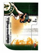 2002 Fleer Genuine Tip of the Cap #TC23 Miguel Tejada