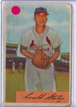 1954 Bowman Base Set #14 Gerry Staley