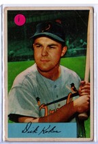 1954 Bowman Base Set #37 Dick Kokos