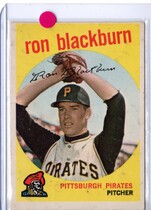 1959 Topps Base Set #401 Ron Blackburn