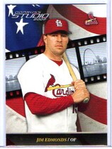 2002 Studio Base Set #78 Jim Edmonds