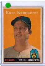 1958 Topps Base Set #137 Russ Kemmerer