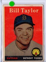 1958 Topps Base Set #389 Bill Taylor