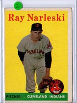 1958 Topps Base Set #439 Ray Narleski