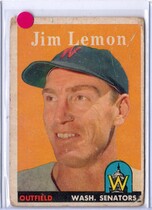 1958 Topps Base Set #15 Jim Lemon