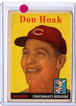 1958 Topps Base Set #160 Don Hoak