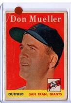 1958 Topps Base Set #253 Don Mueller