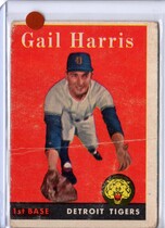 1958 Topps Base Set #309 Gail Harris