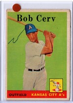 1958 Topps Base Set #329 Bob Cerv