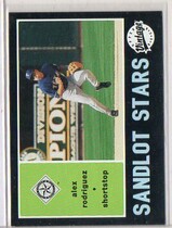 2002 Upper Deck Vintage Sandlot Stars #SS8 Alex Rodriguez