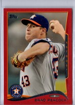 2014 Topps Red Target Exclusive #313 Brad Peacock