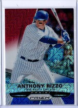 2015 Panini Prizm Red/White/Blue Mojo Prizms #27 Anthony Rizzo