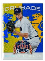 2015 Panini USA Stars and Stripes Crusade Blue #10 Bailey Ober