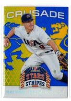 2015 Panini USA Stars and Stripes Crusade Blue #14 Blake Trahan