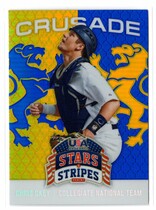 2015 Panini USA Stars and Stripes Crusade Blue #20 Chris Okey