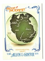 2015 Topps Allen & Ginter Great Scott #GS-7 Continental Drift