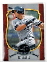 2015 Topps First Home Run Silver #FHR-30 Jose Abreu