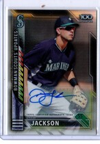 2016 Bowman Chrome Scouts Top 100 Updates Autos #BSU-DJ Drew Jackson