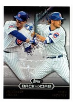 2016 Topps Back-To-Back #B2B-2 Anthony Rizzo|Kris Bryant