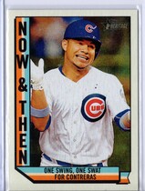 2016 Topps Heritage High Number Now and Then #NT-12 Willson Contreras