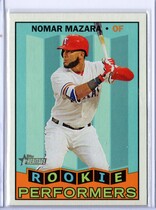 2016 Topps Heritage High Number Rookie Performers #RP-NM Nomar Mazara
