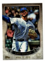 2016 Topps MLB Debut Gold #MLBD-3 Kris Bryant
