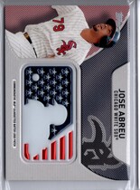 2017 Topps Independence Day MLB Logo Patch Relics #IDML-JAB Jose Abreu