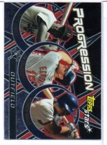 2001 Topps Stars Progression #P7 Duke Snider|Jim Edmonds|Vernon Wells