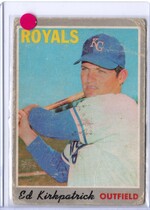 1970 O-Pee-Chee OPC Base Set #165 Ed Kirkpatrick