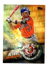 2016 Topps Record Setters #RS-15 Jose Altuve