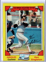 1982 Topps Drakes Big Hitters #30 Ken Singleton
