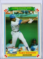 1983 Drakes #9 Pedro Guerrero