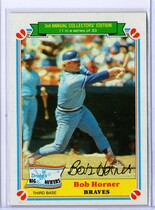 1983 Drakes #11 Bob Horner